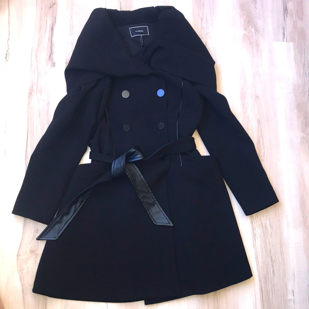 COPY - Made in Canada black peacoat